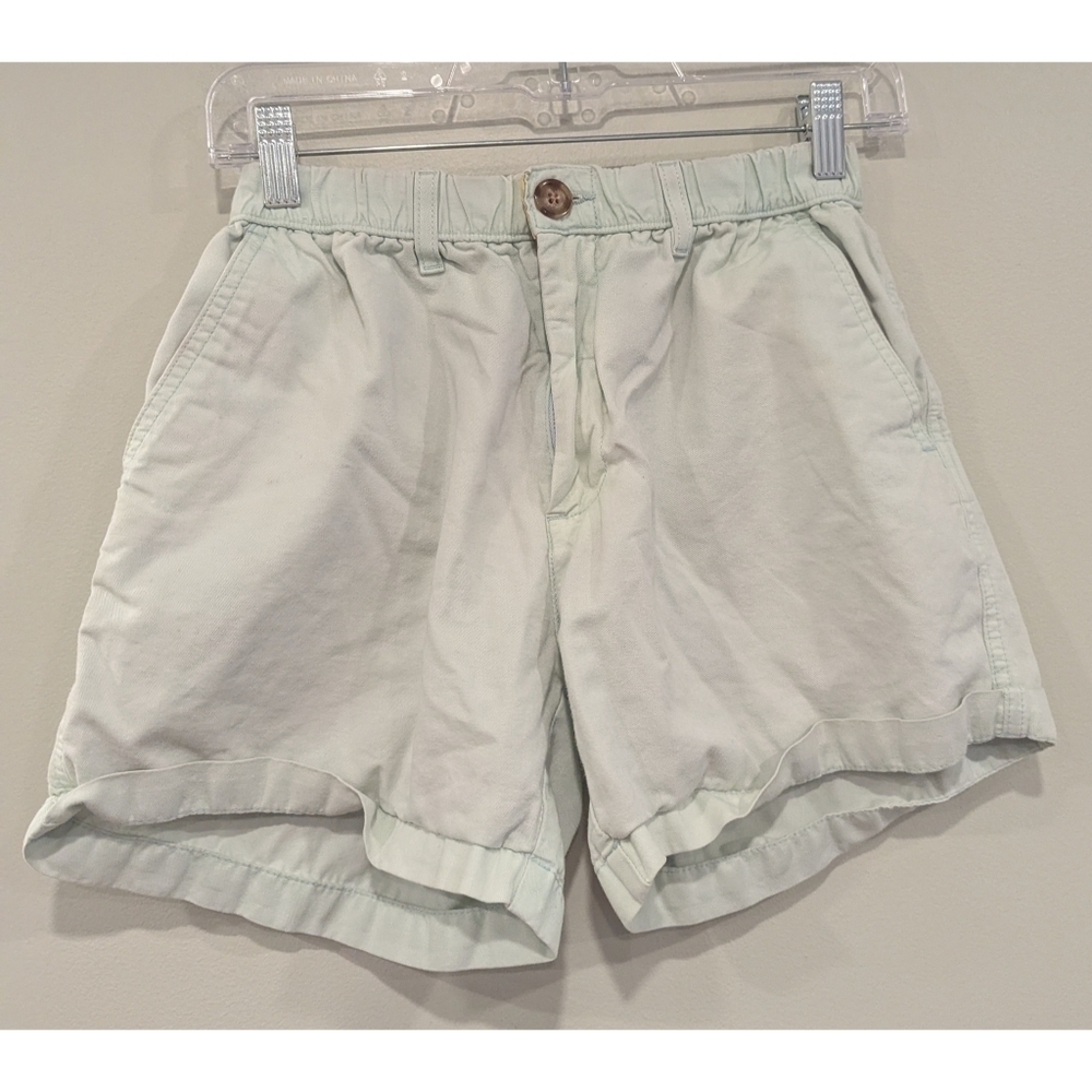 Chubbies Mint Green 100% Cotton Chino Shorts Size Small - Picture 5 of 5